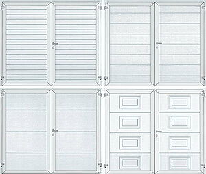 Novoferm steel barn garage door patterns